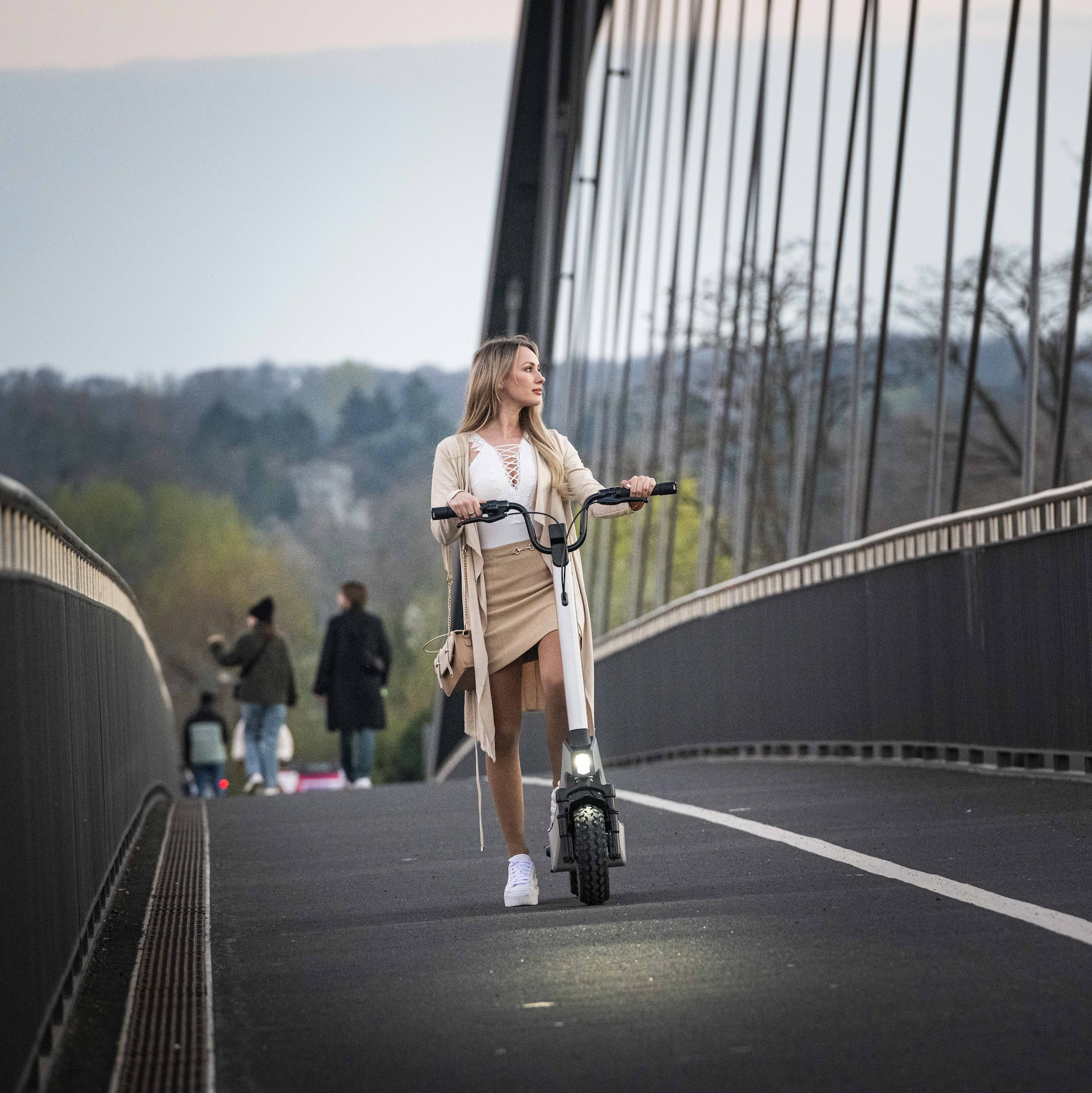 E-Scooter STREETBOOSTER Pollux, E-Scooter, Fahrzeug, Tasche, Handtasche, Motorroller