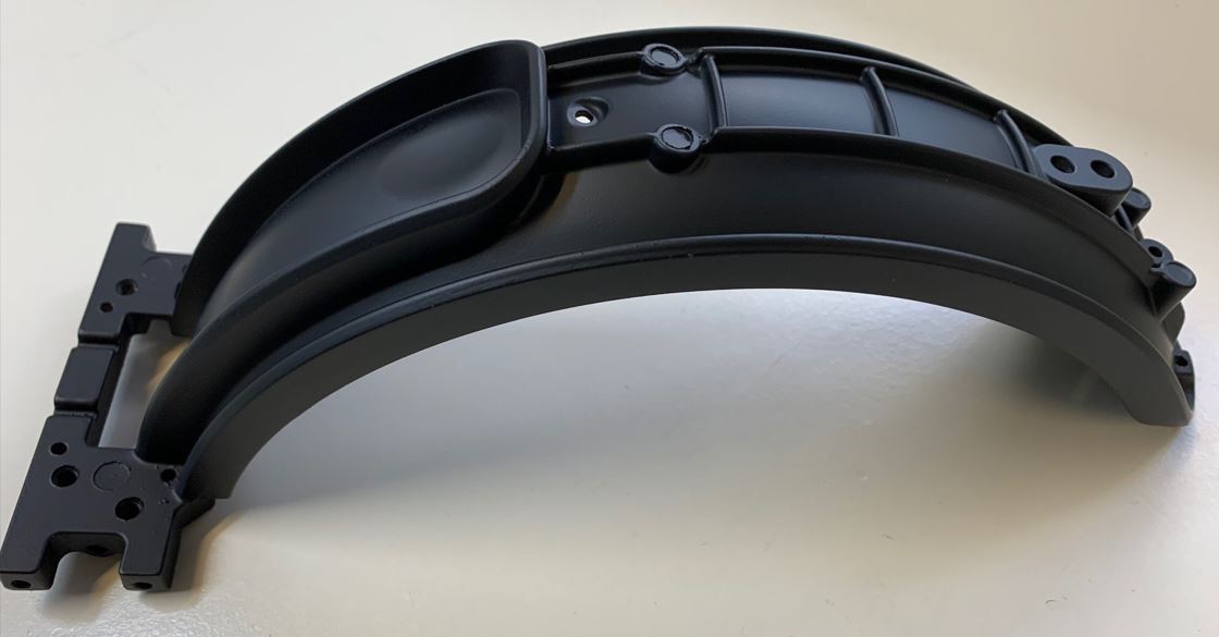 Grundträger Aluminium Radabdeckung hinten (Two)